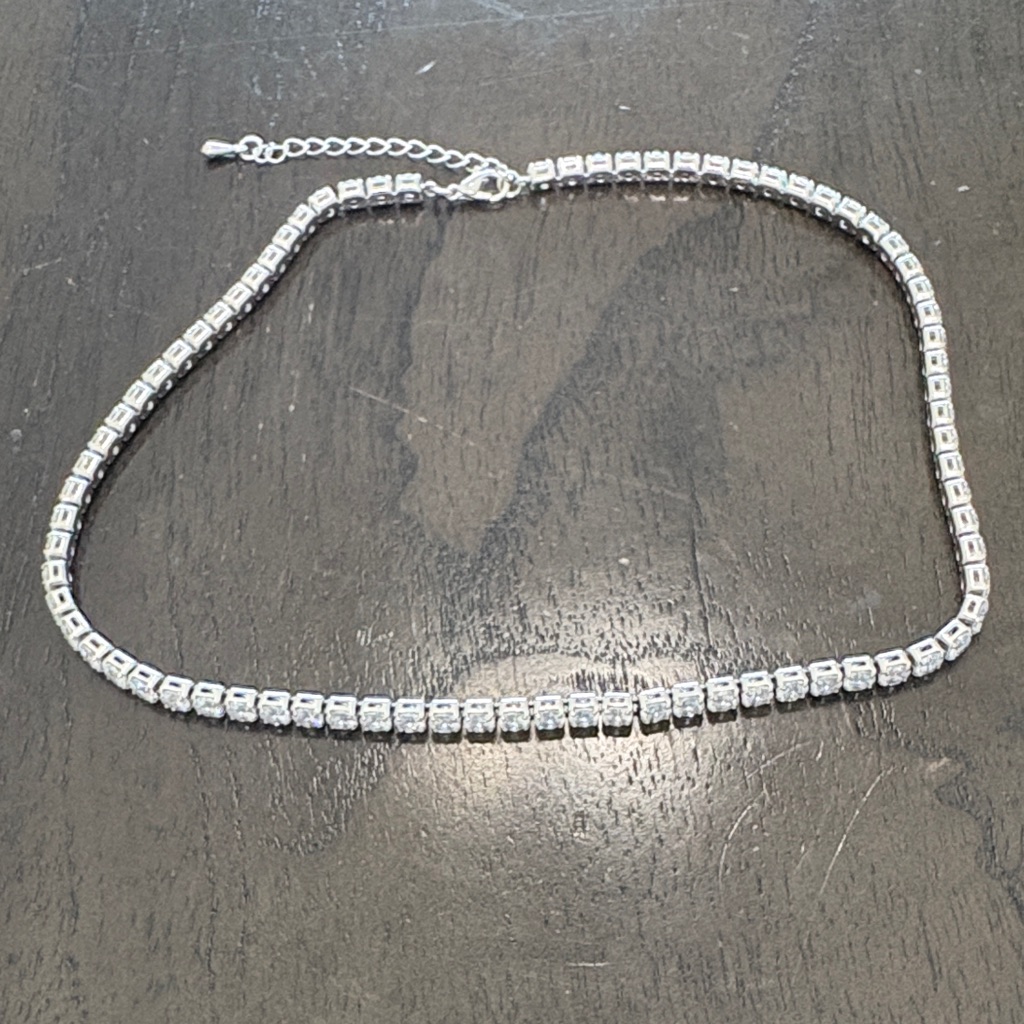 Elegant Silver Box Chain Necklace